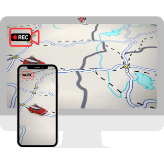 Visualise the location of traffic violations along with camera images via integration with the central office or DVI.